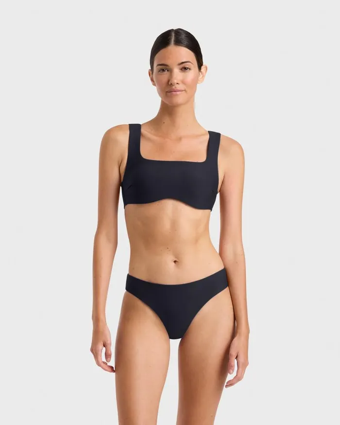 BONDI BORN Bikini Tops Winona Bikini Top 8211 Black 8211 Women