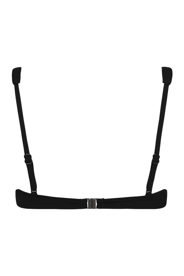 BONDI BORN Bikini Tops Wren Bikini Top 8211 Black 8211 Women