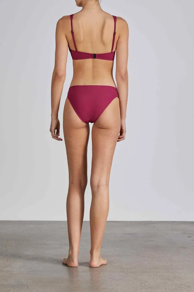 BONDI BORN Bikini Tops Wren Bikini Top 8211 Mulberry 8211 Women