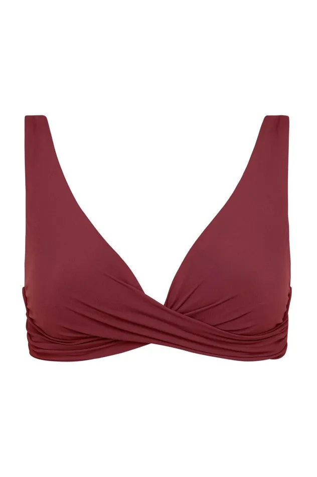 BONDI BORN Bikini Tops Wren Bikini Top 8211 Mulberry 8211 Women