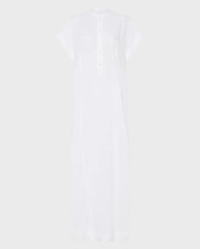 BONDI BORN Cover Ups Leiden Caftan Dress 8211 White 8211 Women
