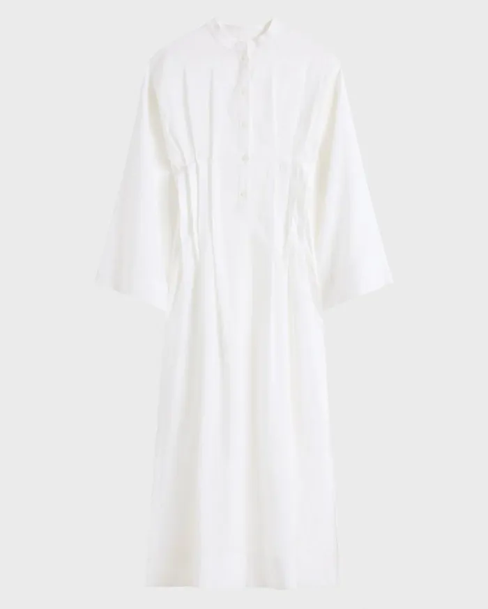 BONDI BORN Cover Ups Leiden Pleated Caftan Dress 8211 White 8211 Women BONDI BORN Cover Ups Leiden Pleated Caftan Dress 8211 White 8211 Women