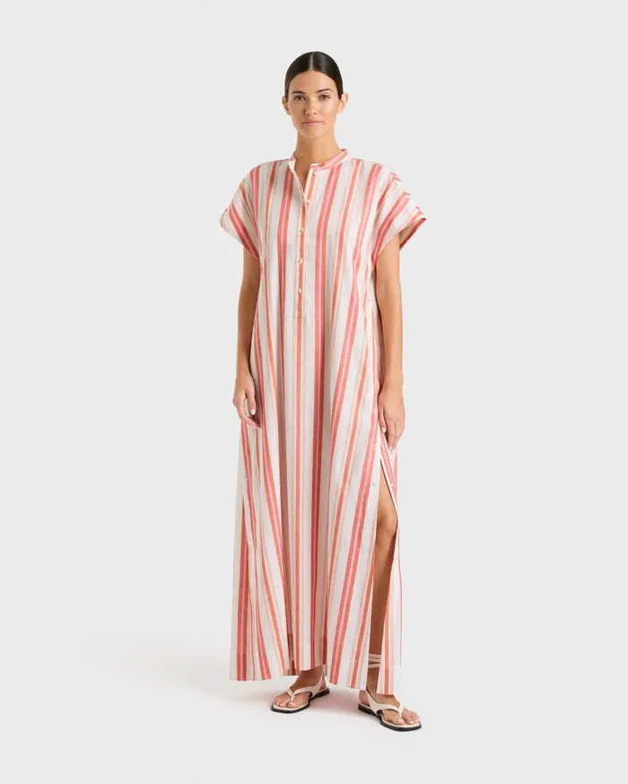 BONDI BORN Dresses Arezzo Maxi Dress 8211 Watermelon 8211 Women