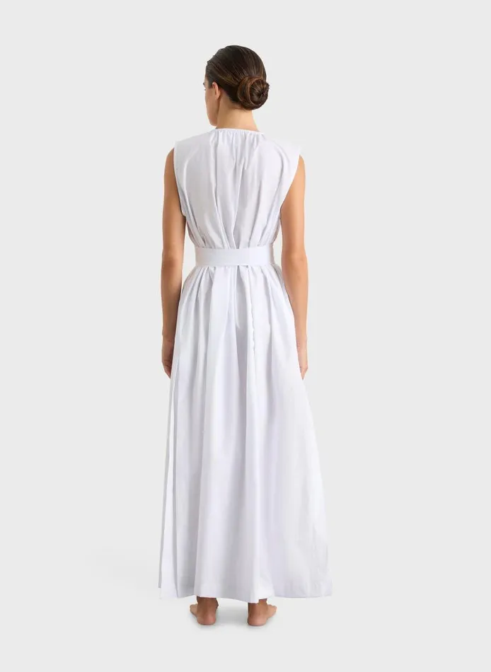 BONDI BORN Dresses Bayonne Long Dress 8211 White 8211 Women