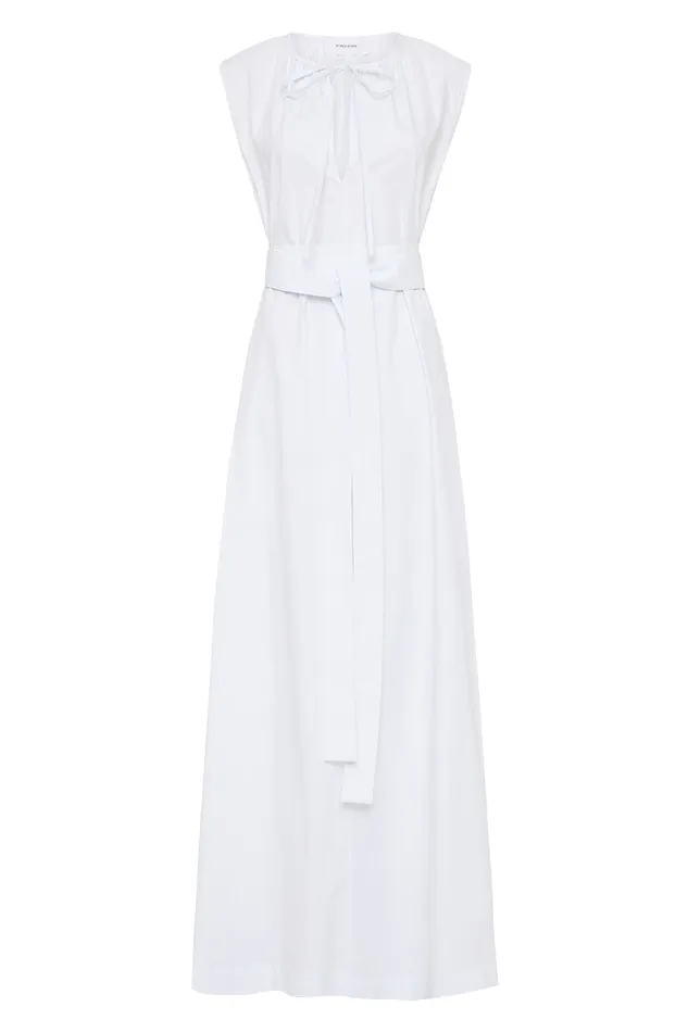BONDI BORN Dresses Bayonne Long Dress 8211 White 8211 Women