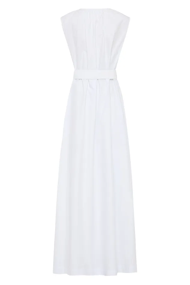 BONDI BORN Dresses Bayonne Long Dress 8211 White 8211 Women