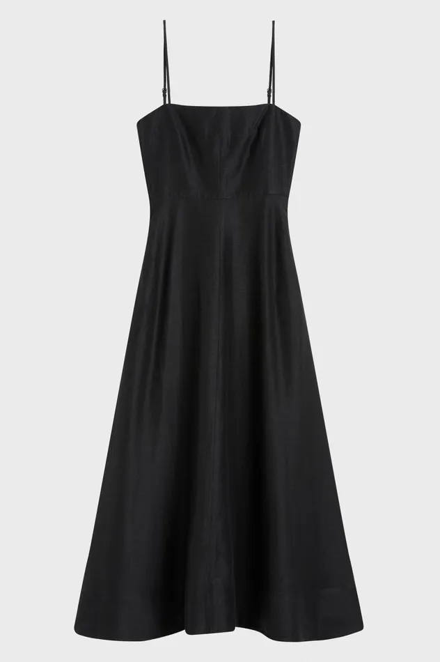 BONDI BORN Dresses Bormio Flared Dress 8211 Black 8211 Women