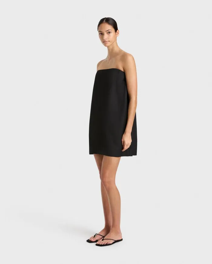 BONDI BORN Dresses Bormio Strapless Mini Dress 8211 Black 8211 Women