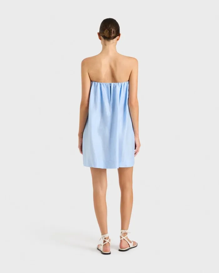 BONDI BORN Dresses Bormio Strapless Mini Dress 8211 Horizon 8211 Women