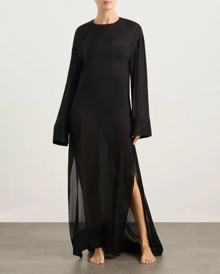 BONDI BORN Dresses Cremona Twist Back Tunic 8211 Black 8211 Women