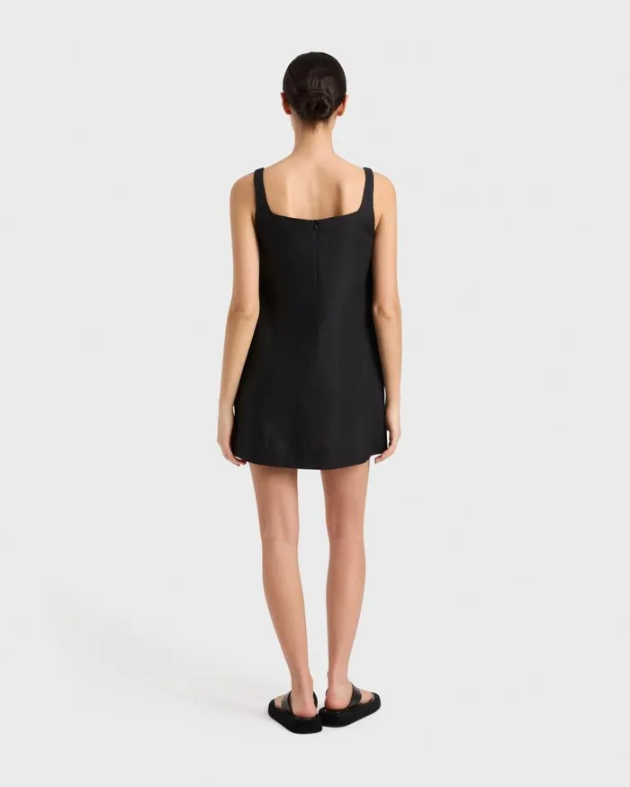 BONDI BORN Dresses Delphi Aline Mini Dress 8211 Black 8211 Women