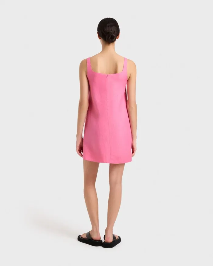 BONDI BORN Dresses Delphi Aline Mini Dress 8211 Rose 8211 Women BONDI BORN Dresses Delphi Aline Mini Dress 8211 Rose 8211 Women