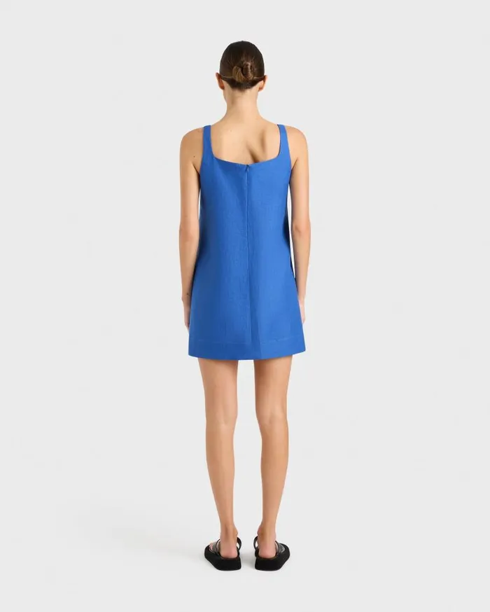 BONDI BORN Dresses Delphi Aline Mini Dress 8211 Sapphire 8211 Women