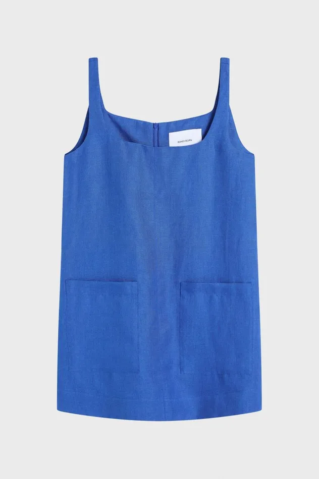 BONDI BORN Dresses Delphi Aline Mini Dress 8211 Sapphire 8211 Women