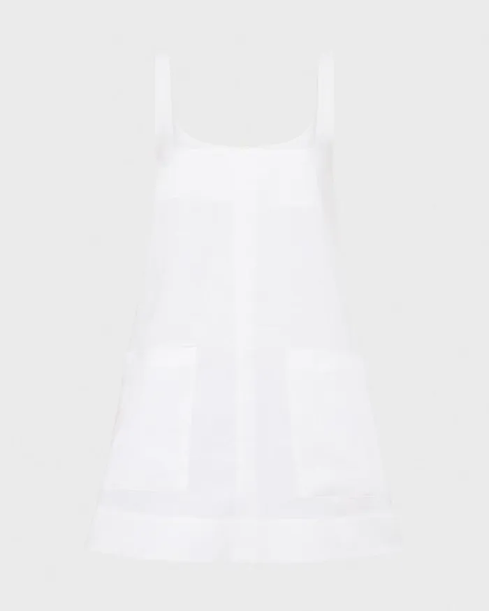 BONDI BORN Dresses Delphi Aline Mini Dress 8211 White 8211 Women BONDI BORN Dresses Delphi Aline Mini Dress 8211 White 8211 Women