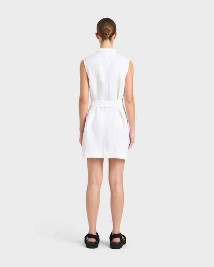 BONDI BORN Dresses Delphi Utility Dress 8211 White 8211 Women BONDI BORN Dresses Delphi Utility Dress 8211 White 8211 Women