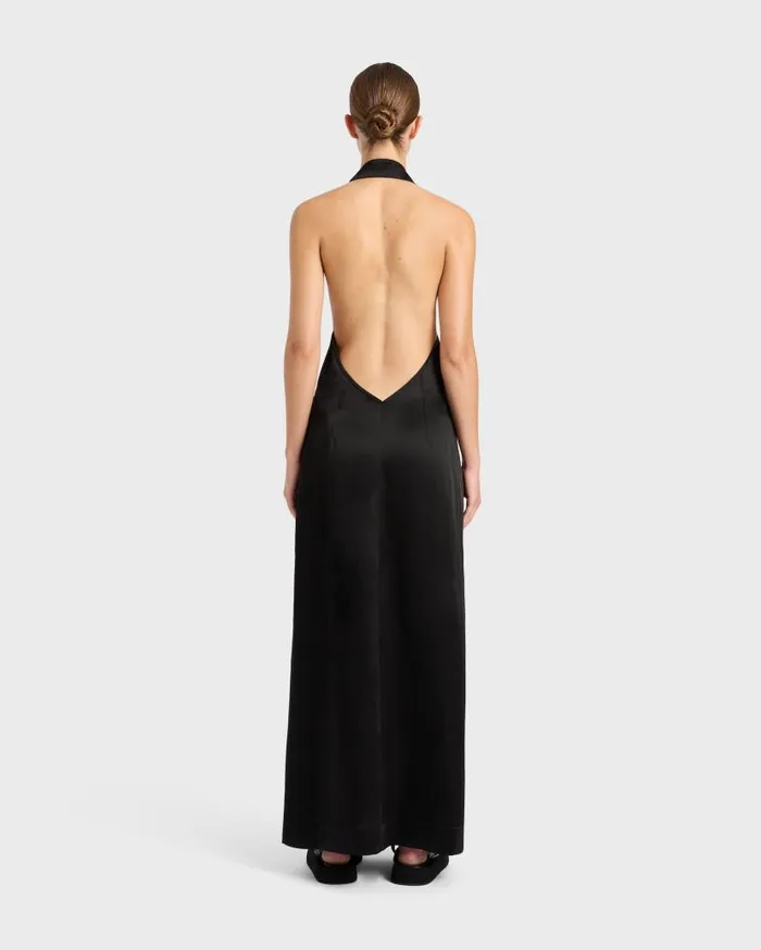 BONDI BORN Dresses Faro Halter Maxi Dress 8211 Black 8211 Women BONDI BORN Dresses Faro Halter Maxi Dress 8211 Black 8211 Women