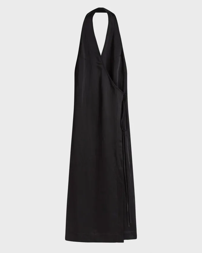 BONDI BORN Dresses Faro Halter Maxi Dress 8211 Black 8211 Women BONDI BORN Dresses Faro Halter Maxi Dress 8211 Black 8211 Women