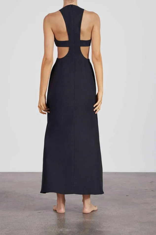 BONDI BORN Dresses Flamenco Dress 8211 Black 8211 Women