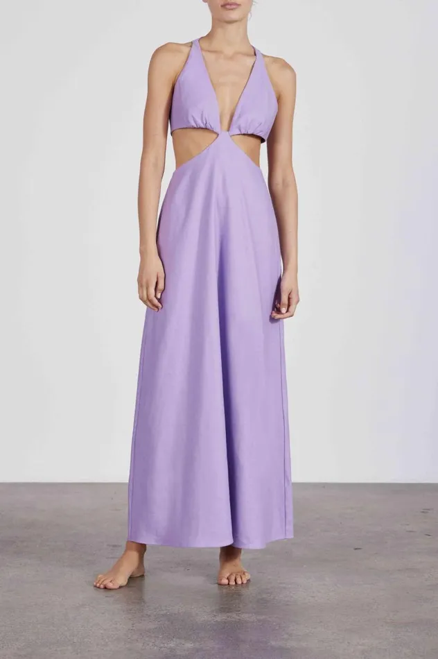 BONDI BORN Dresses Flamenco Dress 8211 Iris 8211 Women