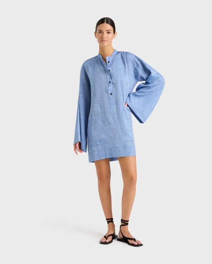 BONDI BORN Dresses Leiden Tunic 8211 Denim 8211 Women