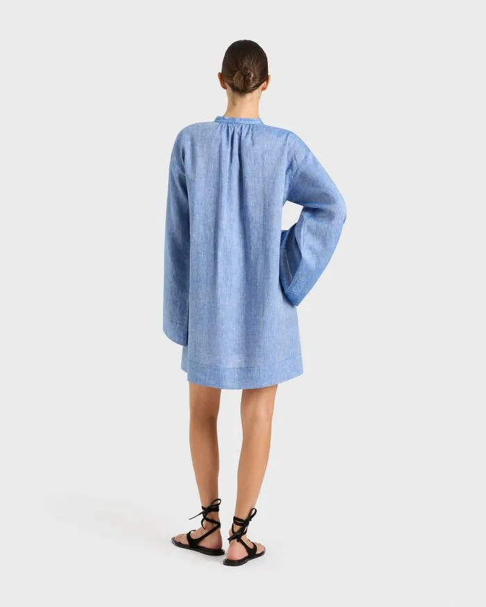 BONDI BORN Dresses Leiden Tunic 8211 Denim 8211 Women