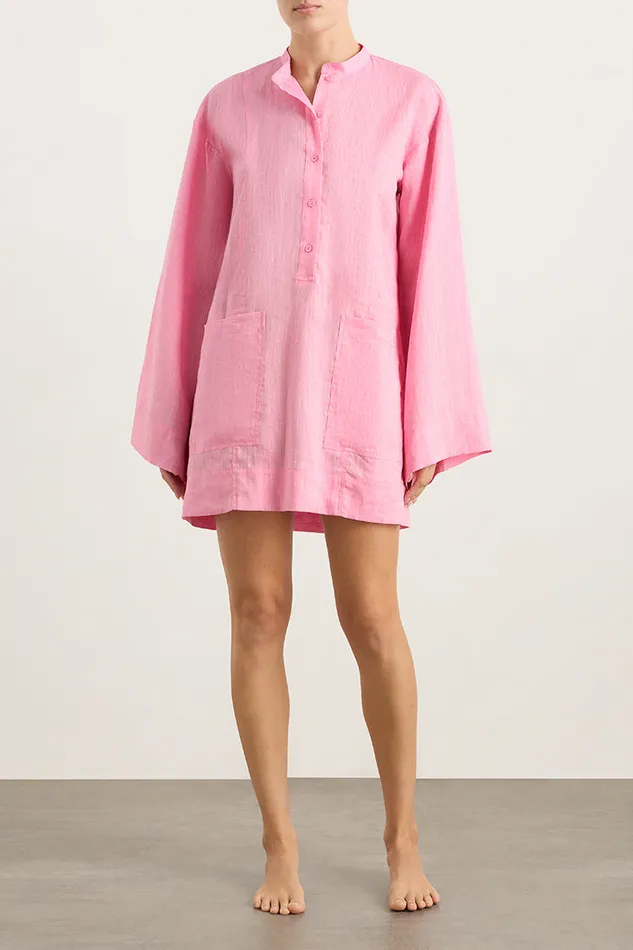 BONDI BORN Dresses Leiden Tunic 8211 Pink 8211 Women