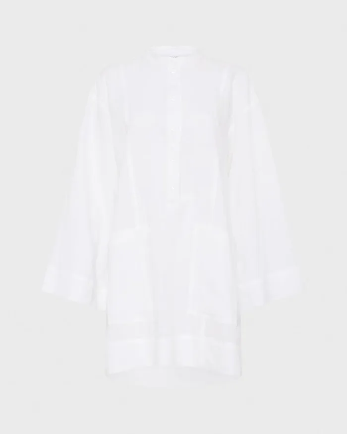 BONDI BORN Dresses Leiden Tunic 8211 White 8211 Women