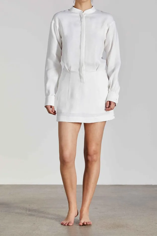 BONDI BORN Dresses Menton Mini Dress 8211 White 8211 Women