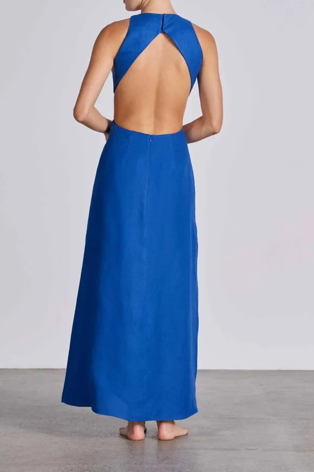 BONDI BORN Dresses Miramar Dress 8211 Sapphire 8211 Women