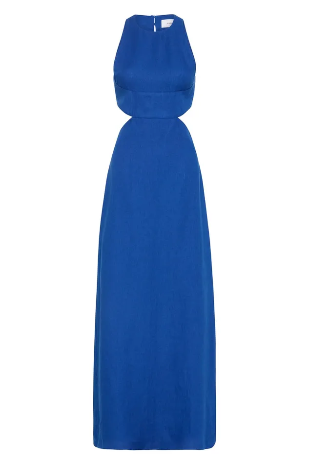 BONDI BORN Dresses Miramar Dress 8211 Sapphire 8211 Women