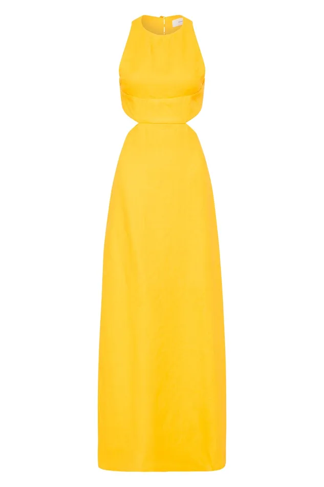 BONDI BORN Dresses Miramar Dress 8211 Sunflower 8211 Women
