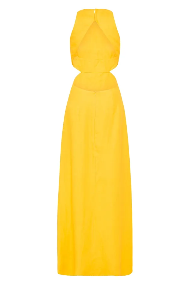 BONDI BORN Dresses Miramar Dress 8211 Sunflower 8211 Women