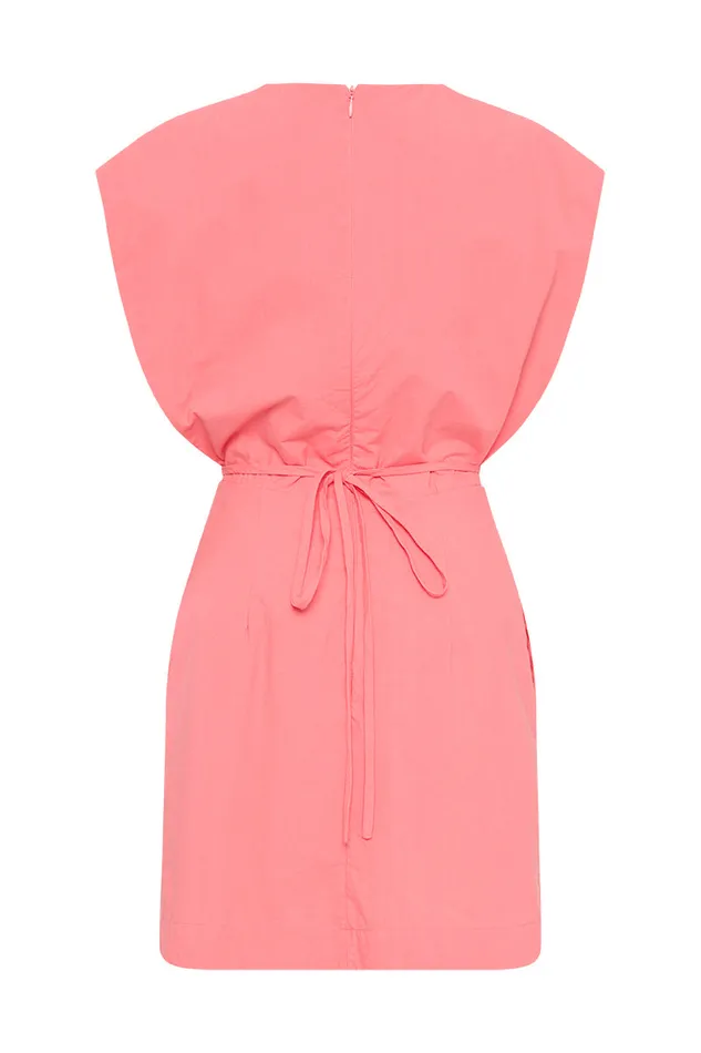 BONDI BORN Dresses Motu Mini Dress 8211 Coral 8211 Women