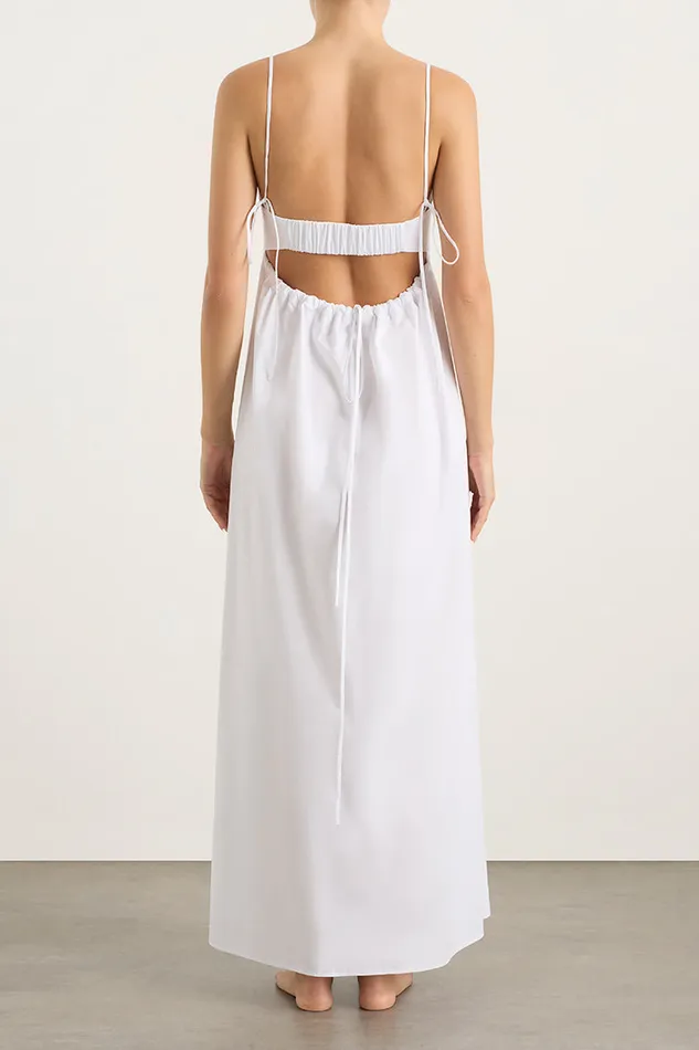 BONDI BORN Dresses Piedmont Sundress 8211 White 8211 Women