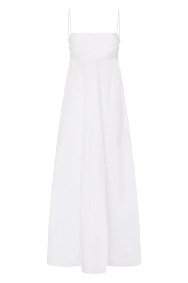 BONDI BORN Dresses Piedmont Sundress 8211 White 8211 Women