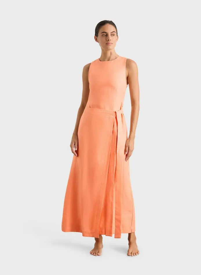 BONDI BORN Dresses Rhodes Long Dress 8211 Sherbet 8211 Women