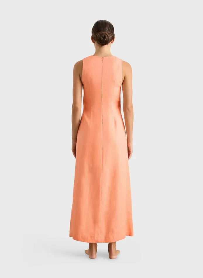 BONDI BORN Dresses Rhodes Long Dress 8211 Sherbet 8211 Women