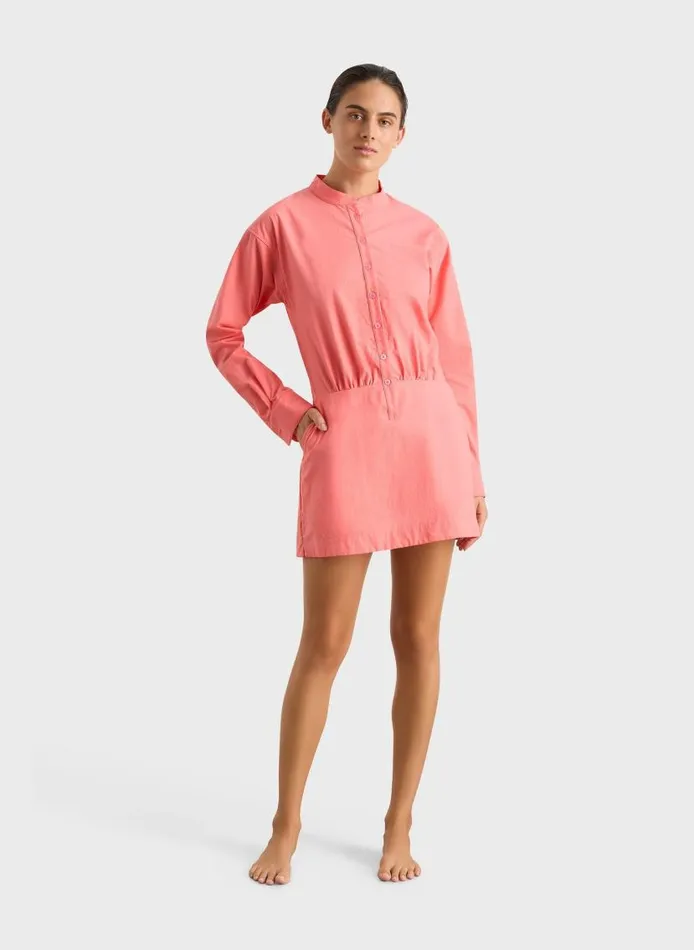 BONDI BORN Dresses Tula Mini Dress 8211 Coral 8211 Women