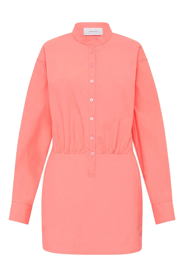 BONDI BORN Dresses Tula Mini Dress 8211 Coral 8211 Women