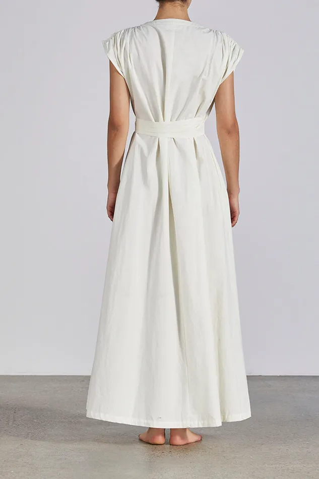 BONDI BORN Dresses Valencia Long Dress 8211 Pearl 8211 Women
