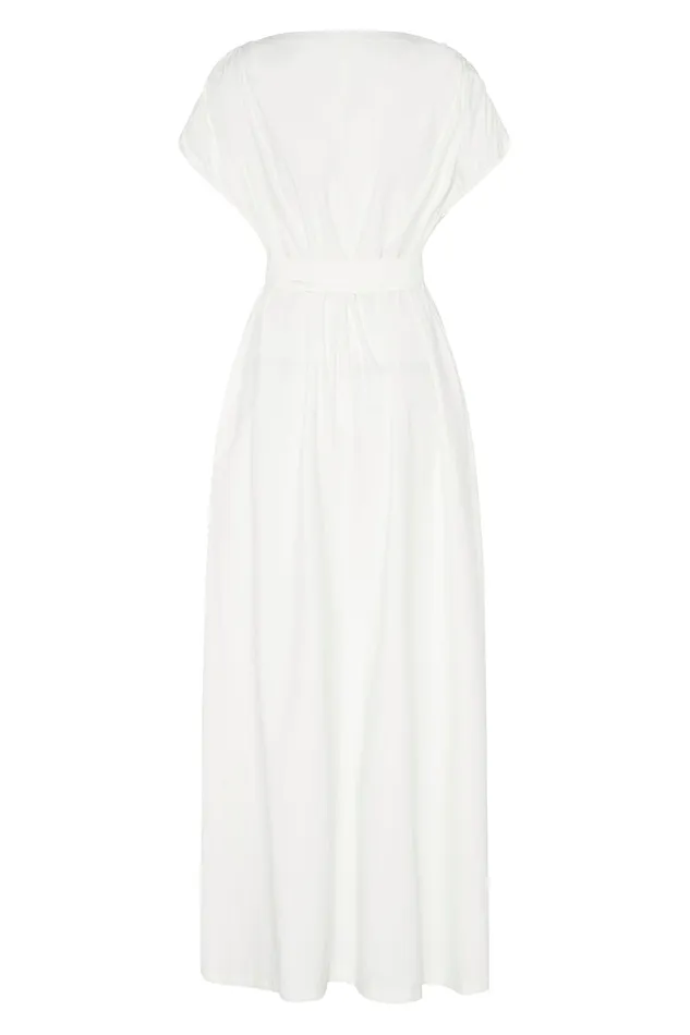 BONDI BORN Dresses Valencia Long Dress 8211 Pearl 8211 Women