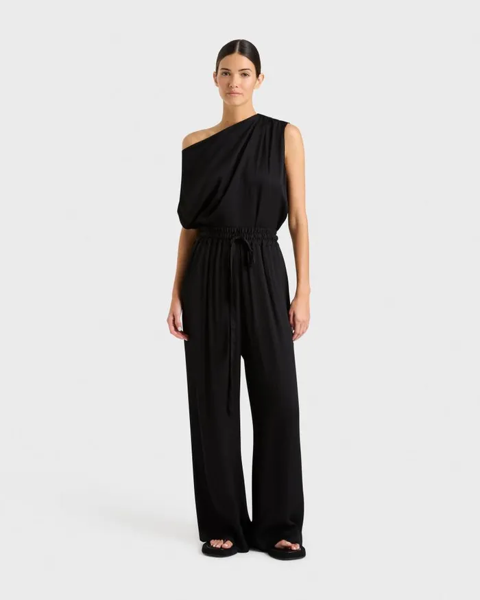 BONDI BORN Matching Separates Ardea Luxe Pant 8211 Black 8211 Women