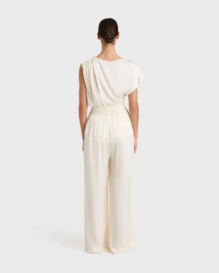 BONDI BORN Matching Separates Ardea Luxe Pant 8211 Pearl 8211 Women