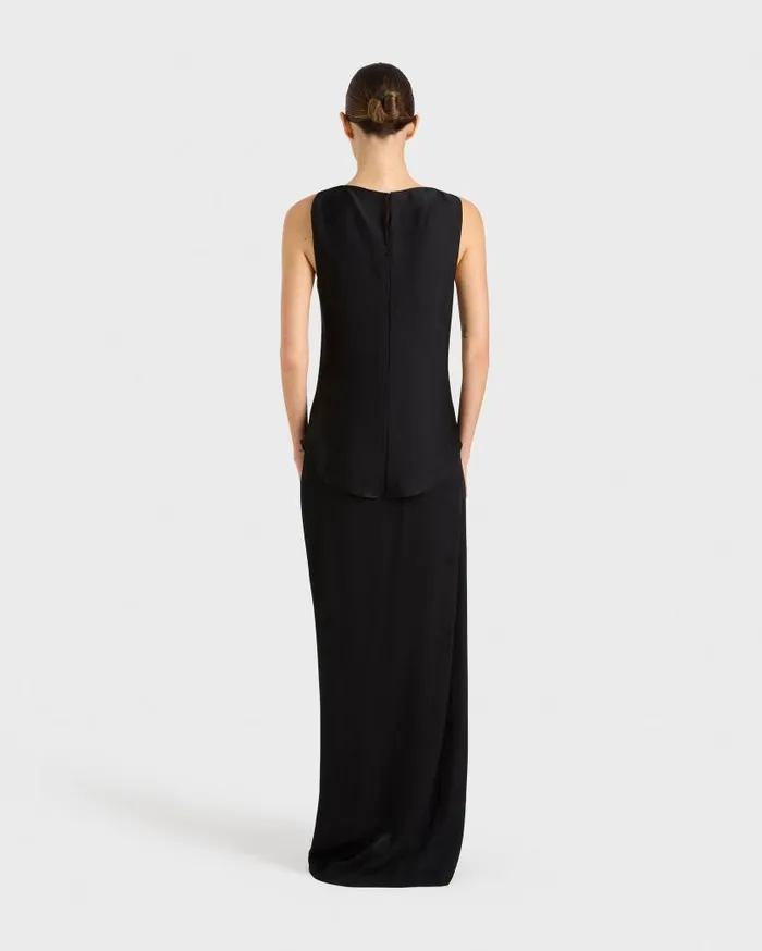 BONDI BORN Matching Separates Ardea Twisted Top 8211 Black 8211 Women