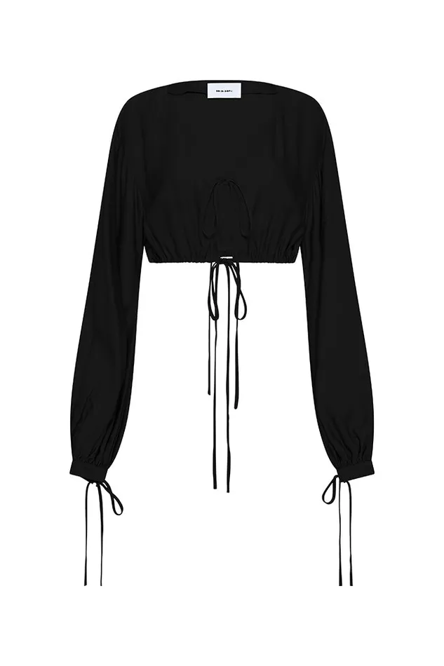 BONDI BORN Matching Separates Barano Top 8211 Black 8211 Women