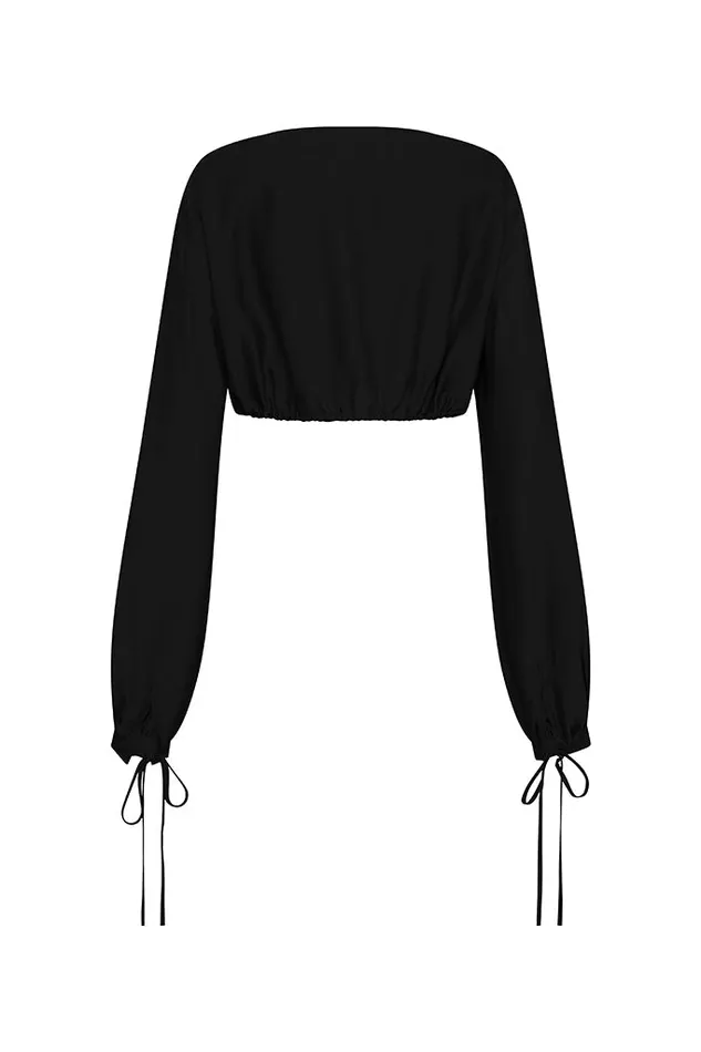 BONDI BORN Matching Separates Barano Top 8211 Black 8211 Women