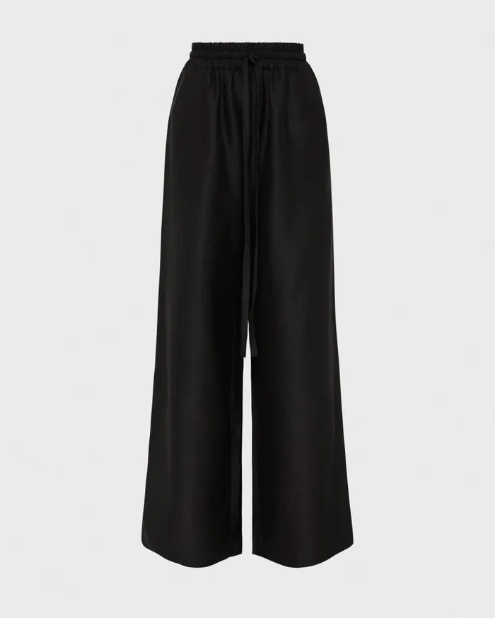 BONDI BORN Matching Separates Bormio Luxe Pant 8211 Black 8211 Women