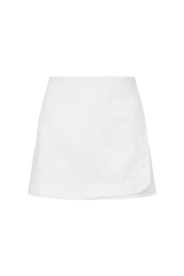 BONDI BORN Matching Separates Brighton Mini Skirt 8211 White 8211 Women