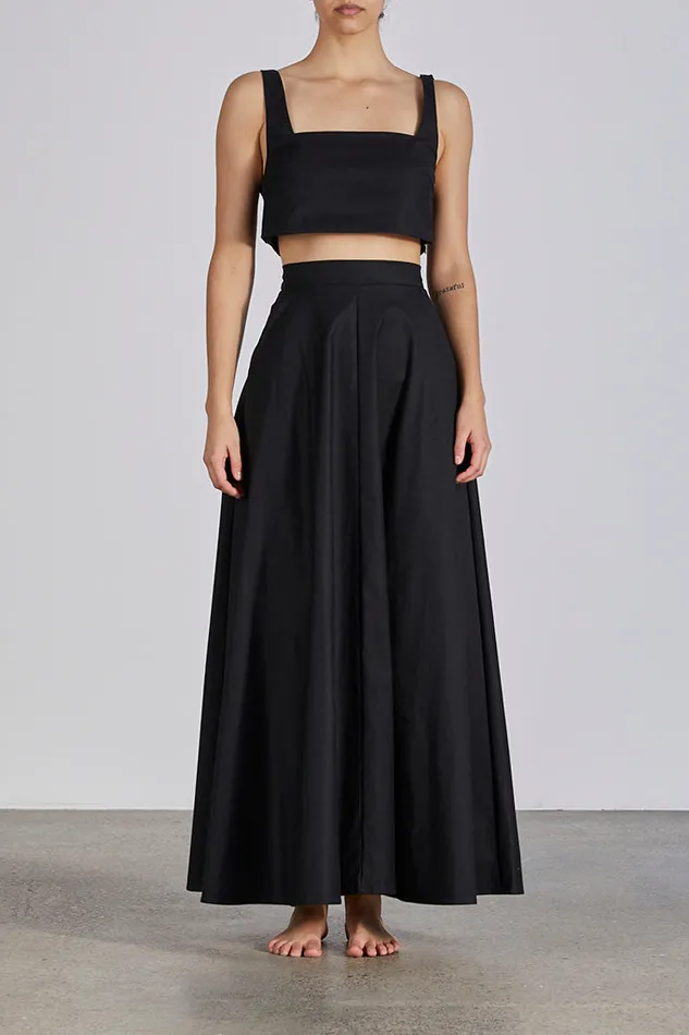 BONDI BORN Matching Separates Cayman Top 8211 Black 8211 Women